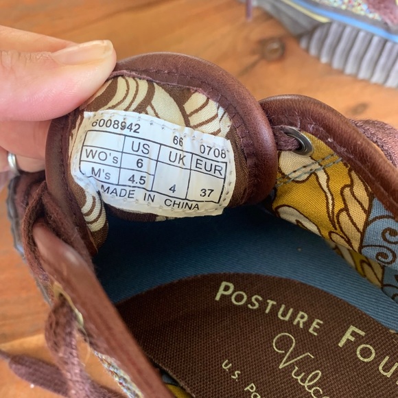 PF Flyers Sneakers Womens Sz 6 Low Top Casual Shoes Woven Multicolor - Picture 4 of 9